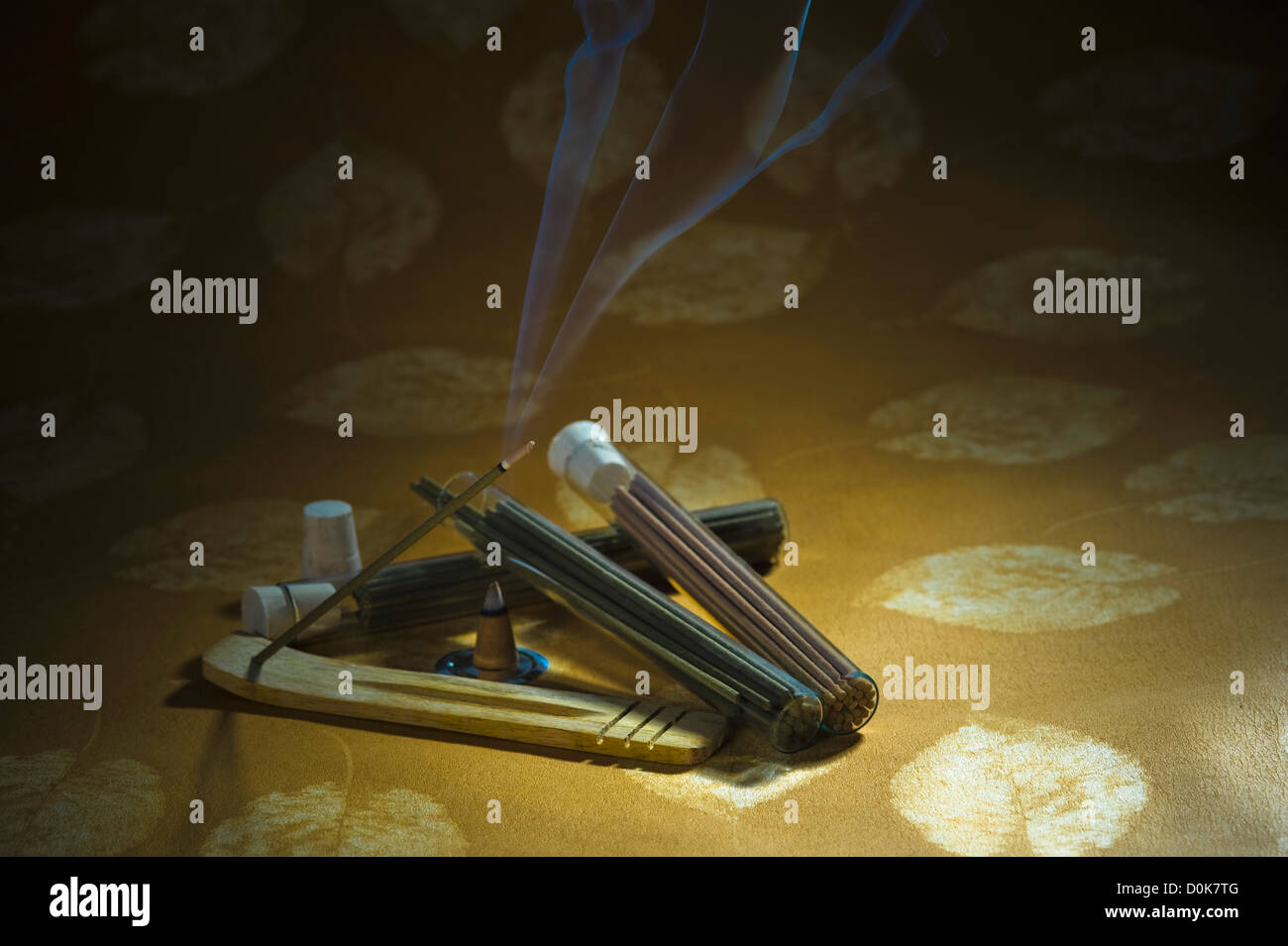 Incense stick burning Stock Photo Alamy