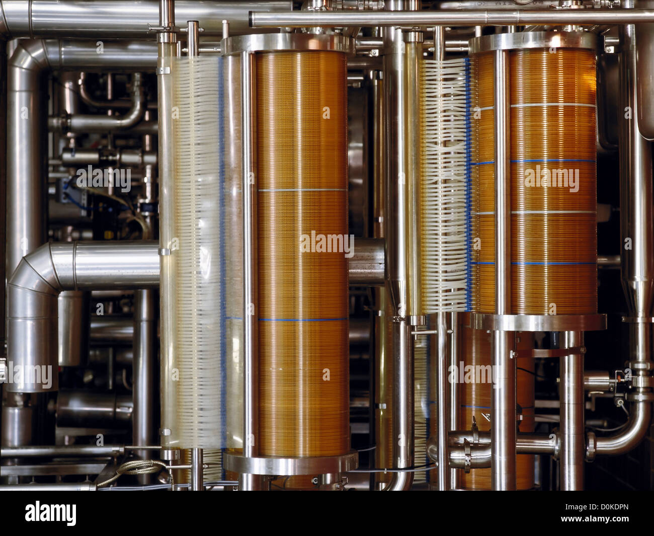 Ultrafiltration in Protein Production Stock Photo Alamy