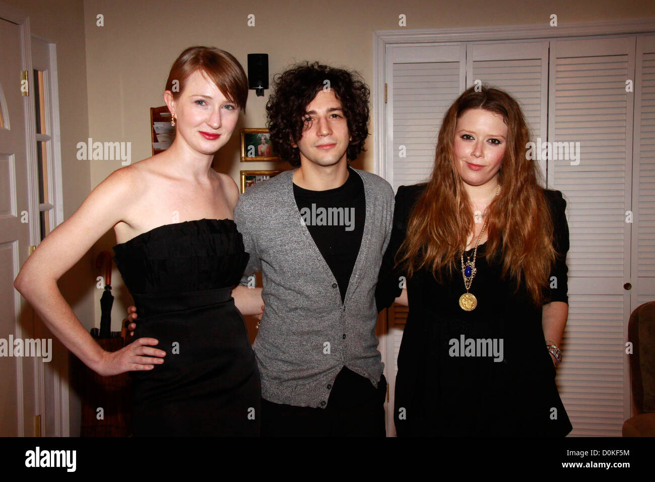 Halley Feiffer, John Magaro and Natasha Lyonne Opening night of 'Tigers Be Still' at the Roundabout underground theatre New Stock Photo