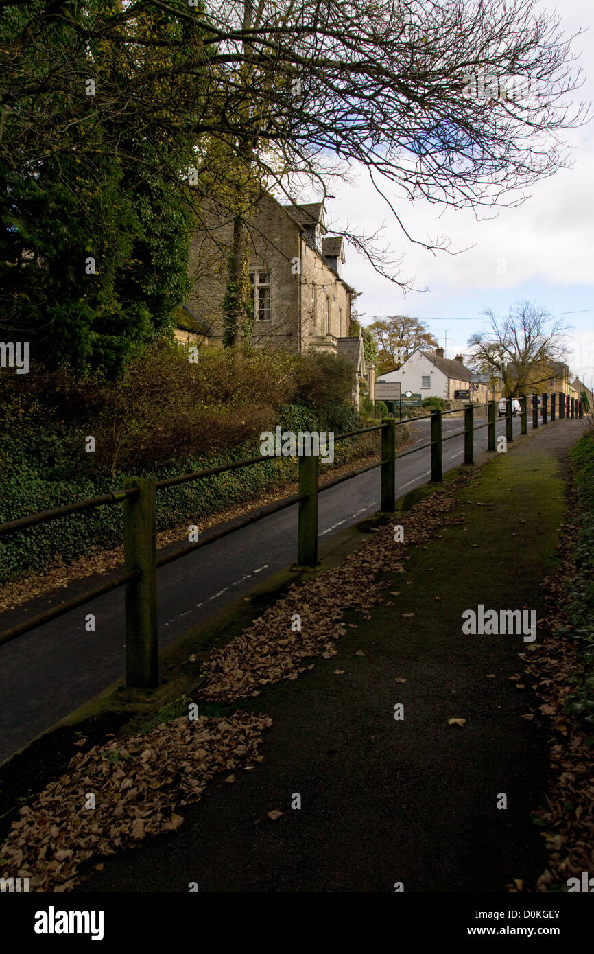Birdlip village in Gloucestershire England Stock Photo Alamy