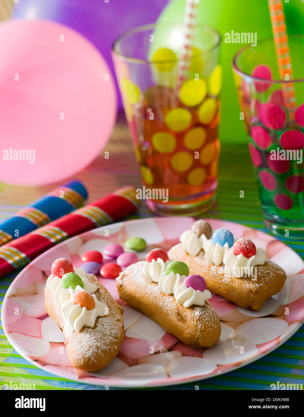 Surprise banana Stock Photo
