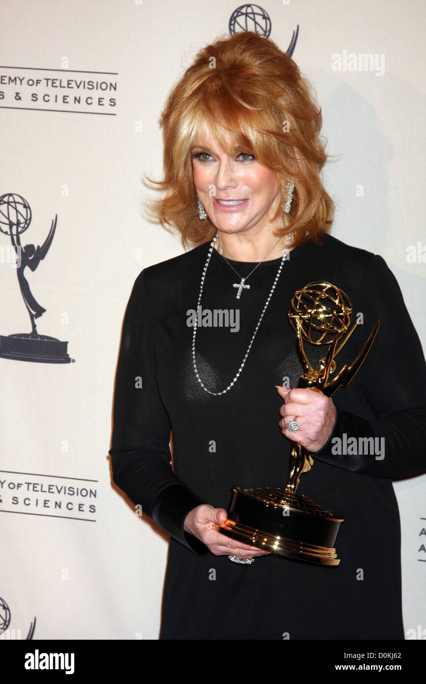 Ann-Margret  Creative Arts Emmy Awards held at kia Theatre L.A. LIVE - Press Room Los Angeles, California Stock Photo