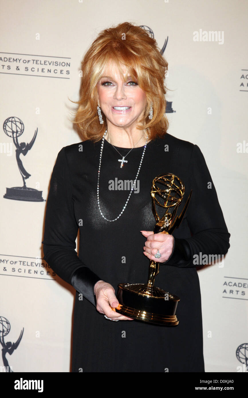 Ann-Margret 2010 Creative Arts Emmy Awards held at Nokia Theatre L.A. LIVE - Press Room Los Angeles, California - 21.08.10 Stock Photo