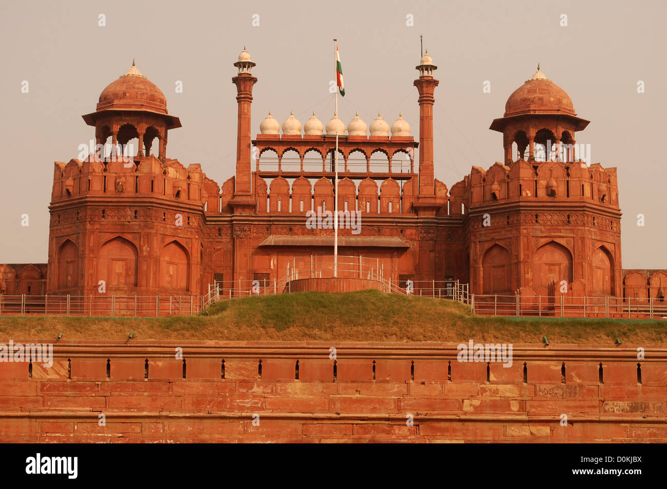 red fort,delhi,india Stock Photo