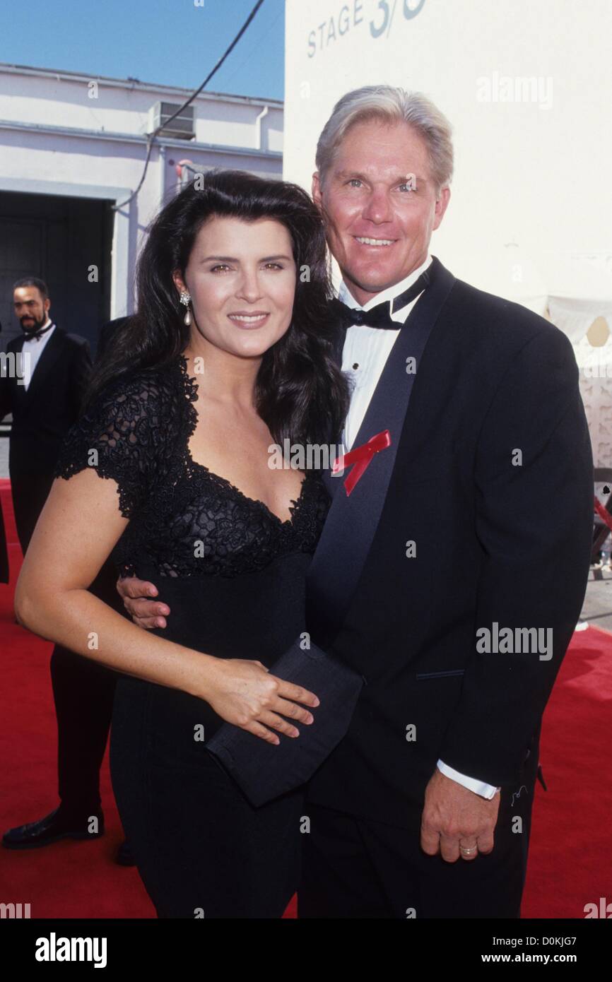 KIMBERLIN BROWN with husband 1994.l9135lr.(Credit Image: © Lisa Rose/Globe Photos/ZUMAPRESS.com) Stock Photo