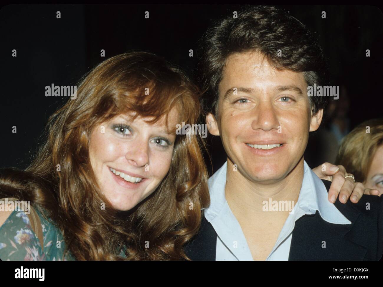 MARY McDONOUGH with Anson Williams 1981.e0575c.(Credit Image: © Bob V. Noble/Globe Photos/ZUMAPRESS.com) Stock Photo