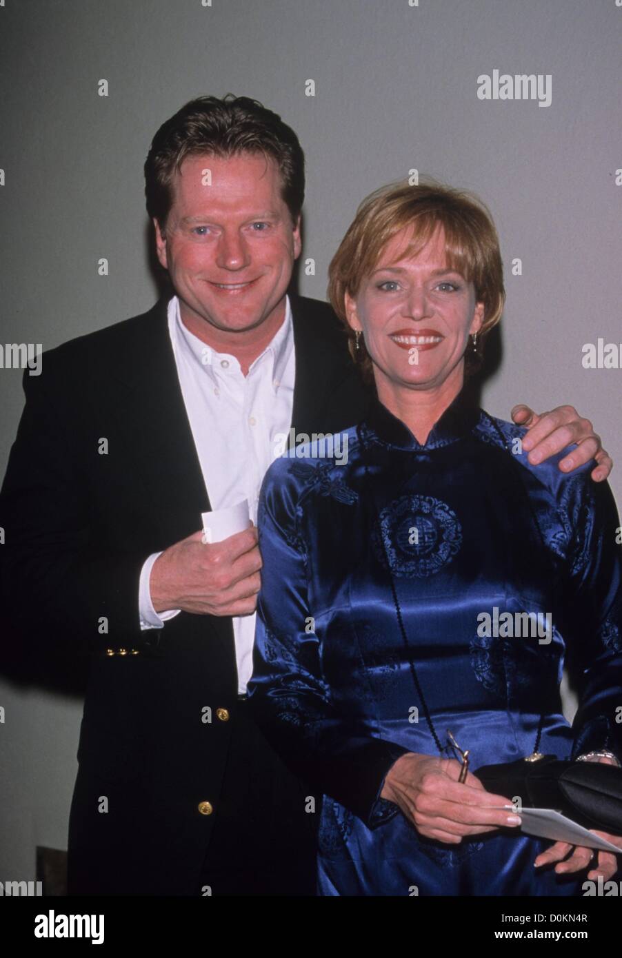 Dean Butler With Katherine Cannon 90210 Wrap Party At Sunset Room In Stock Photo Alamy
