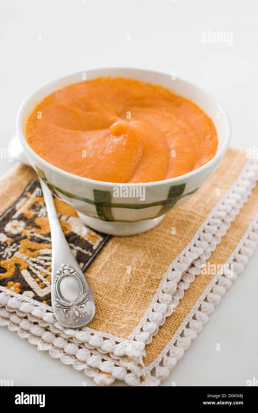 Carrot mash Stock Photo