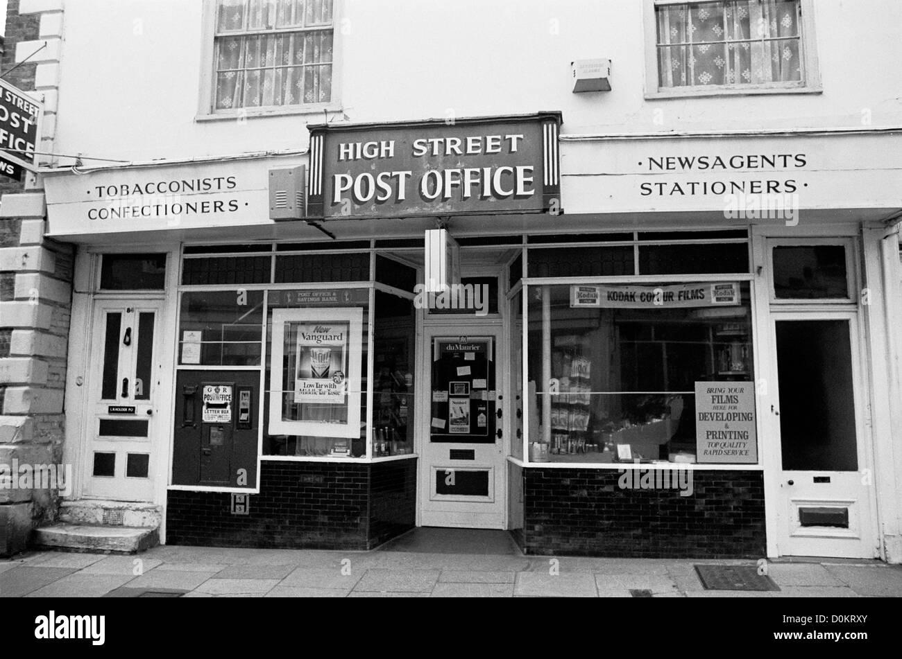The sub post office in High street, Hastings Old Town taken in 1980