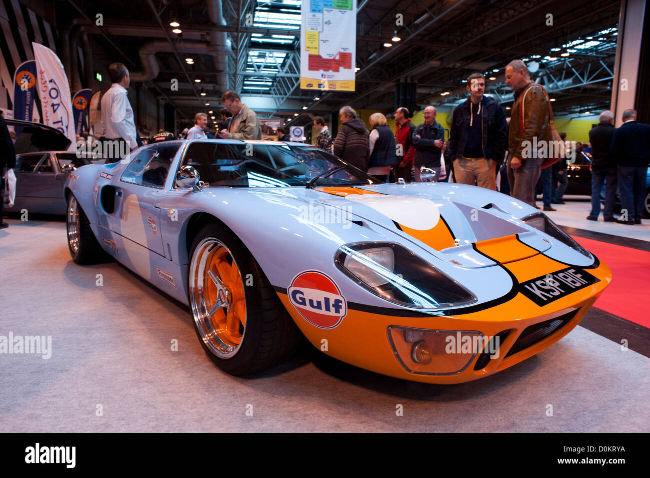 Ford GT40 Sports Racing Car at the 2012 Classic Motor Show, NEC