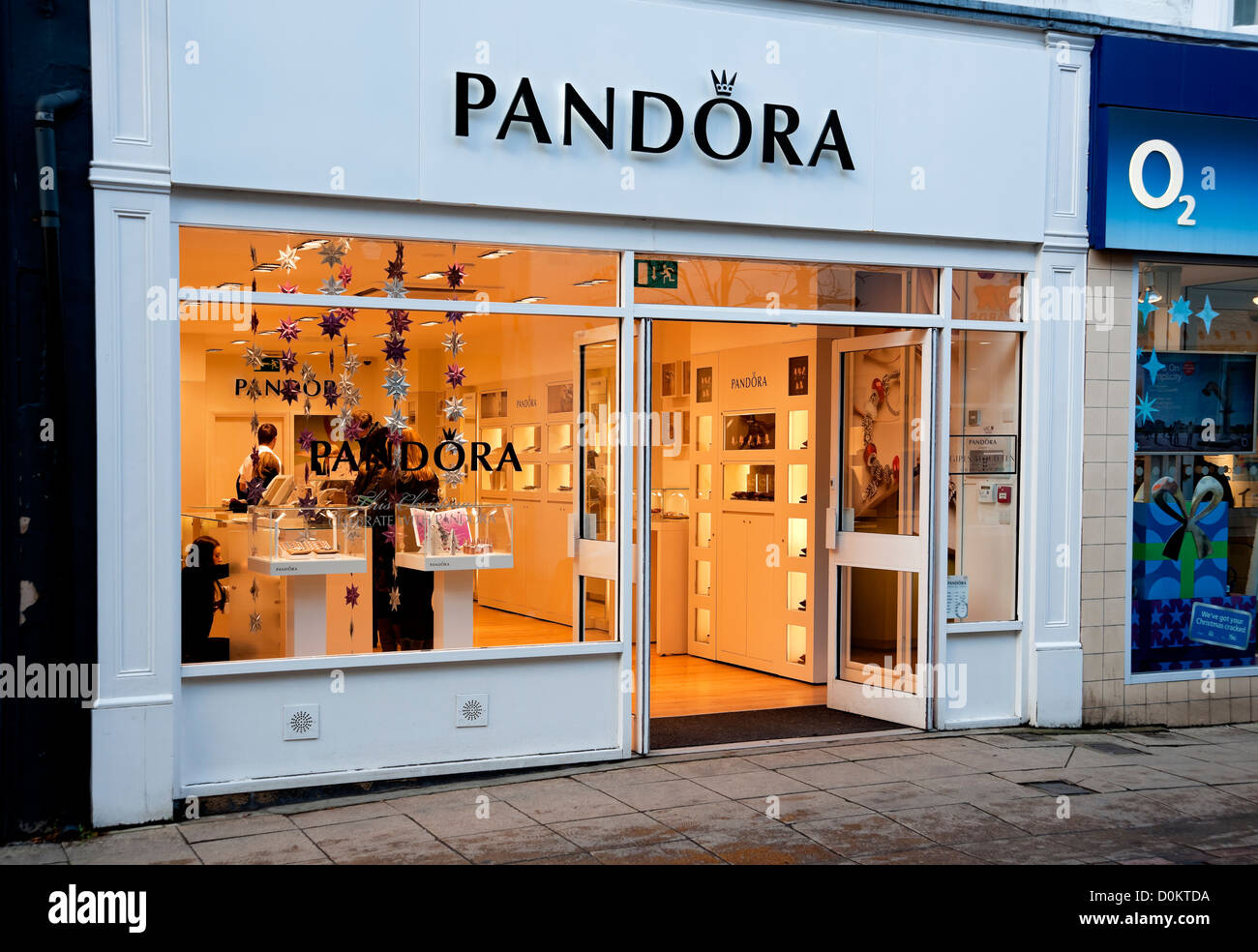 Pandora jewellery shop store Harrogate North Yorkshire England UK United Kingdom GB Great Britain Stock Photo Alamy