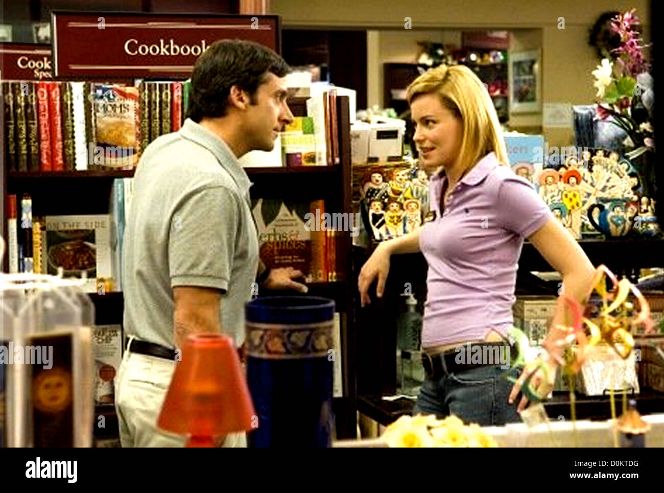 THE 40 YEAR OLD VIRGIN - 2005 Universal Pictures film with Steve Carell and Brianna Brown Stock Photo