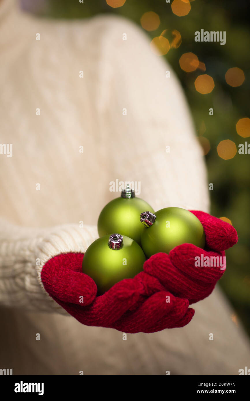 Person wearing green sweater hi-res stock photography and images - Alamy