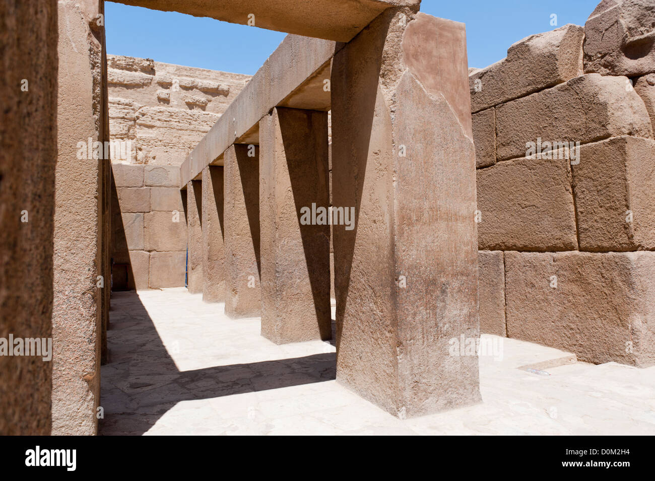 Khafre's Valley Temple, Giza, Cairo, Egypt, Africa Stock Photo Alamy