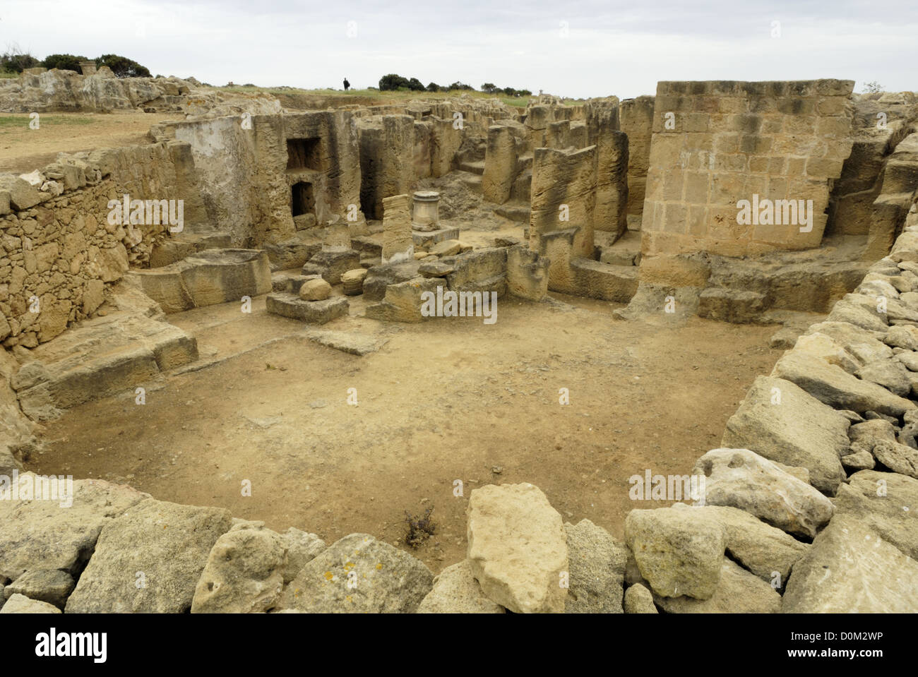Tombs of the Kings, Paphos Stock Photo