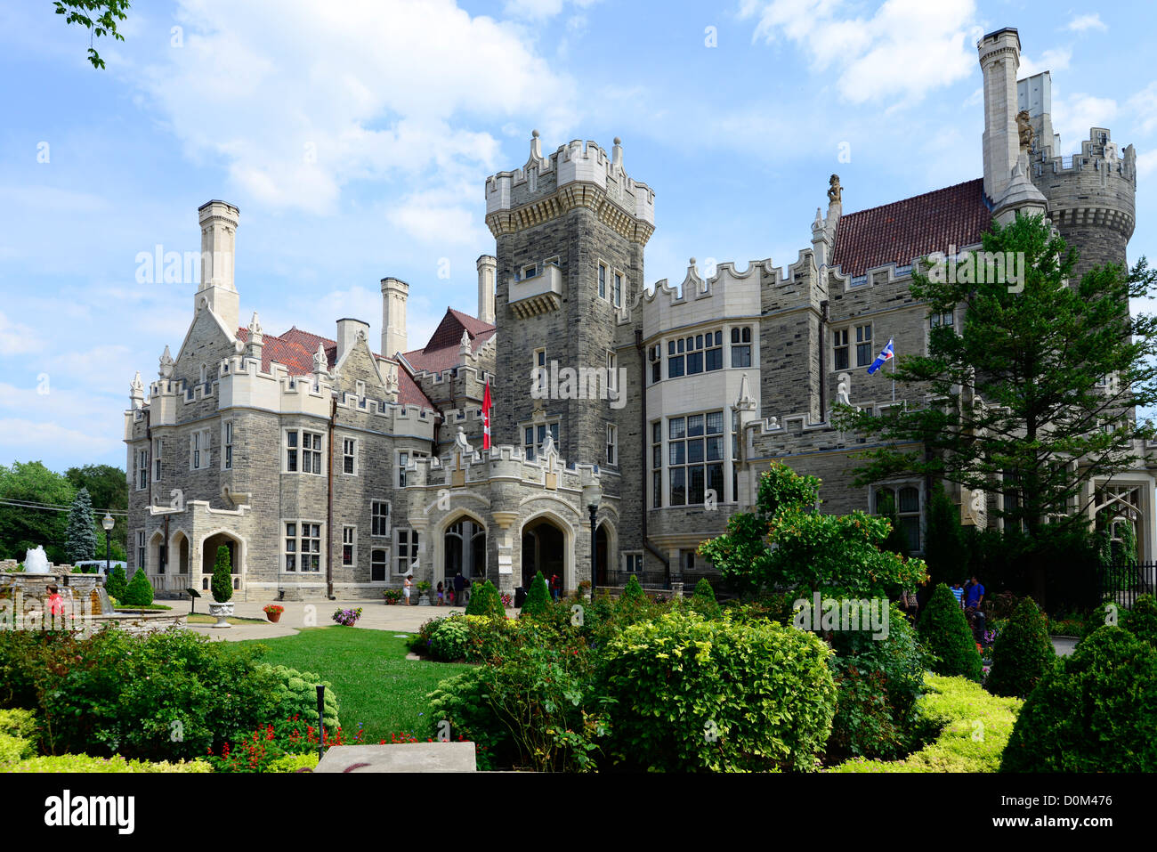 Casa Loma home of famous Sir Henry Mill Pellatt Toronto Ontario Canada