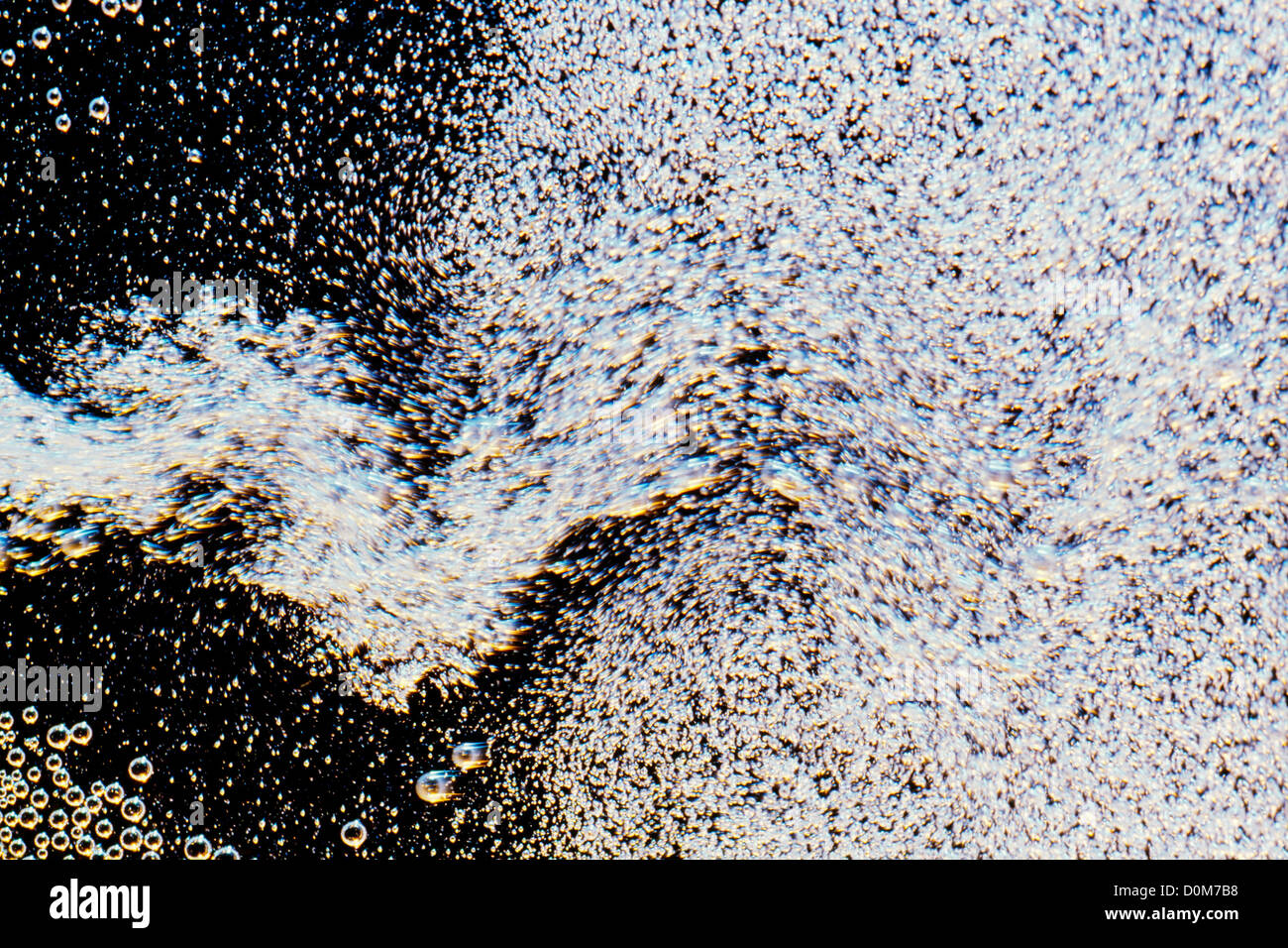 Oxygen bubbles chemical reaction hires stock photography and images