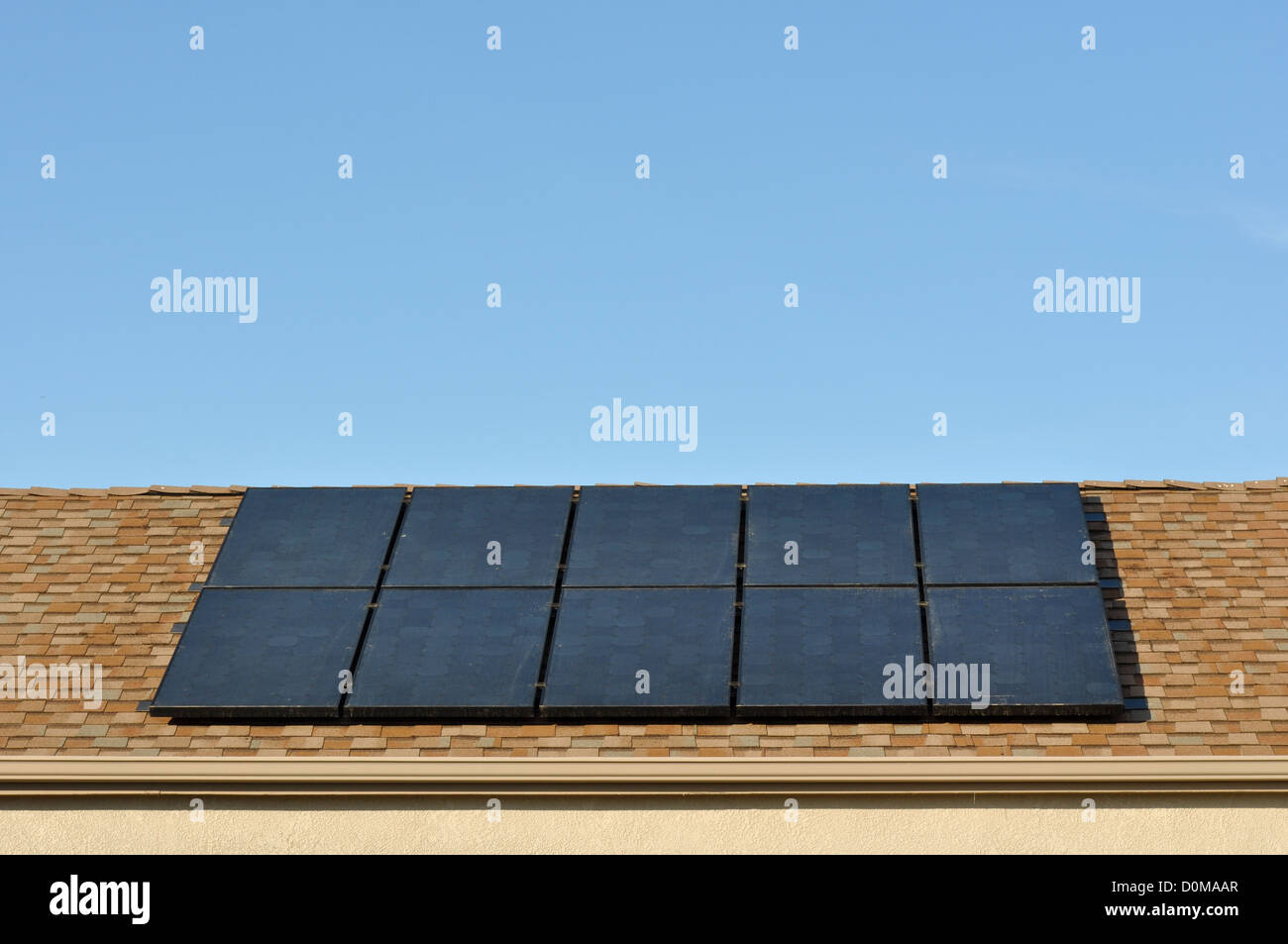 Solar power on roof hi-res stock photography and images - Alamy
