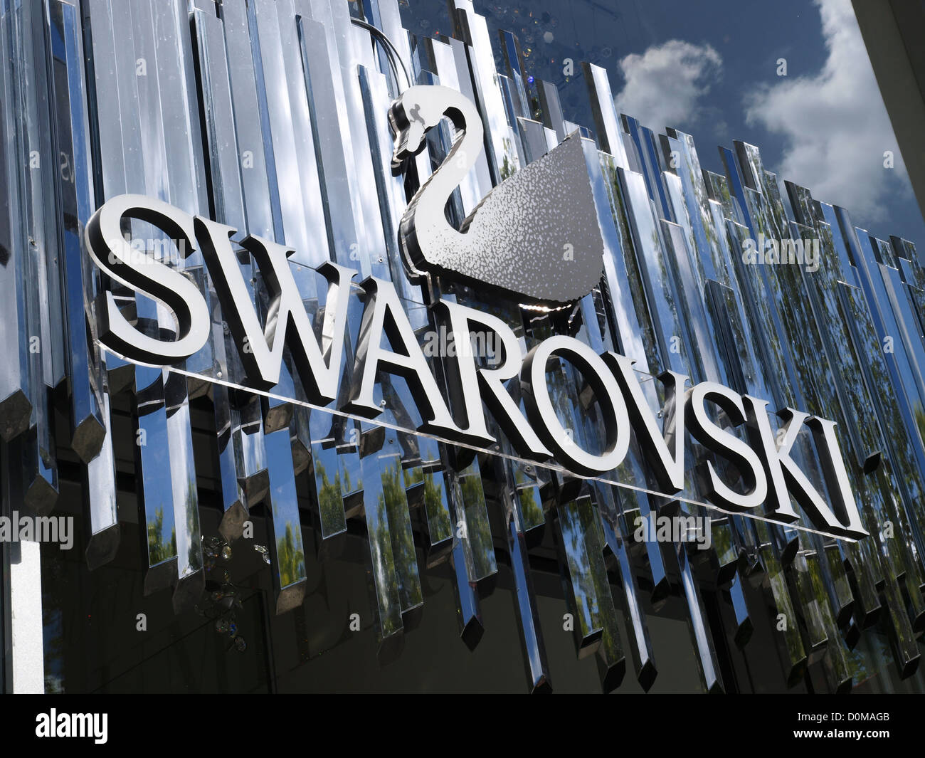 Paris, Champs Elysees, Swarovski, France Stock Photo - Alamy