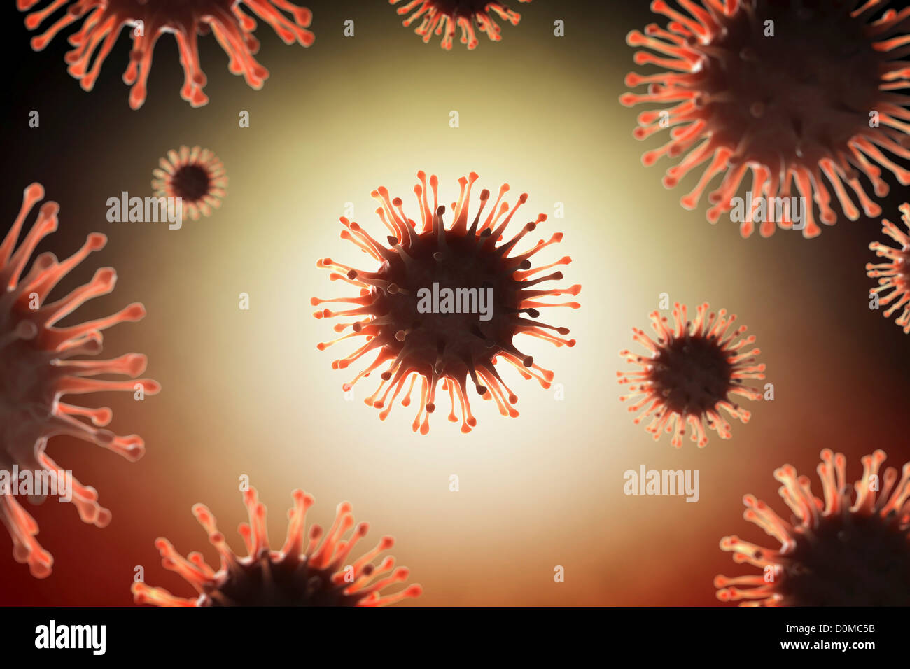 Influenza a virus particles hi-res stock photography and images - Alamy