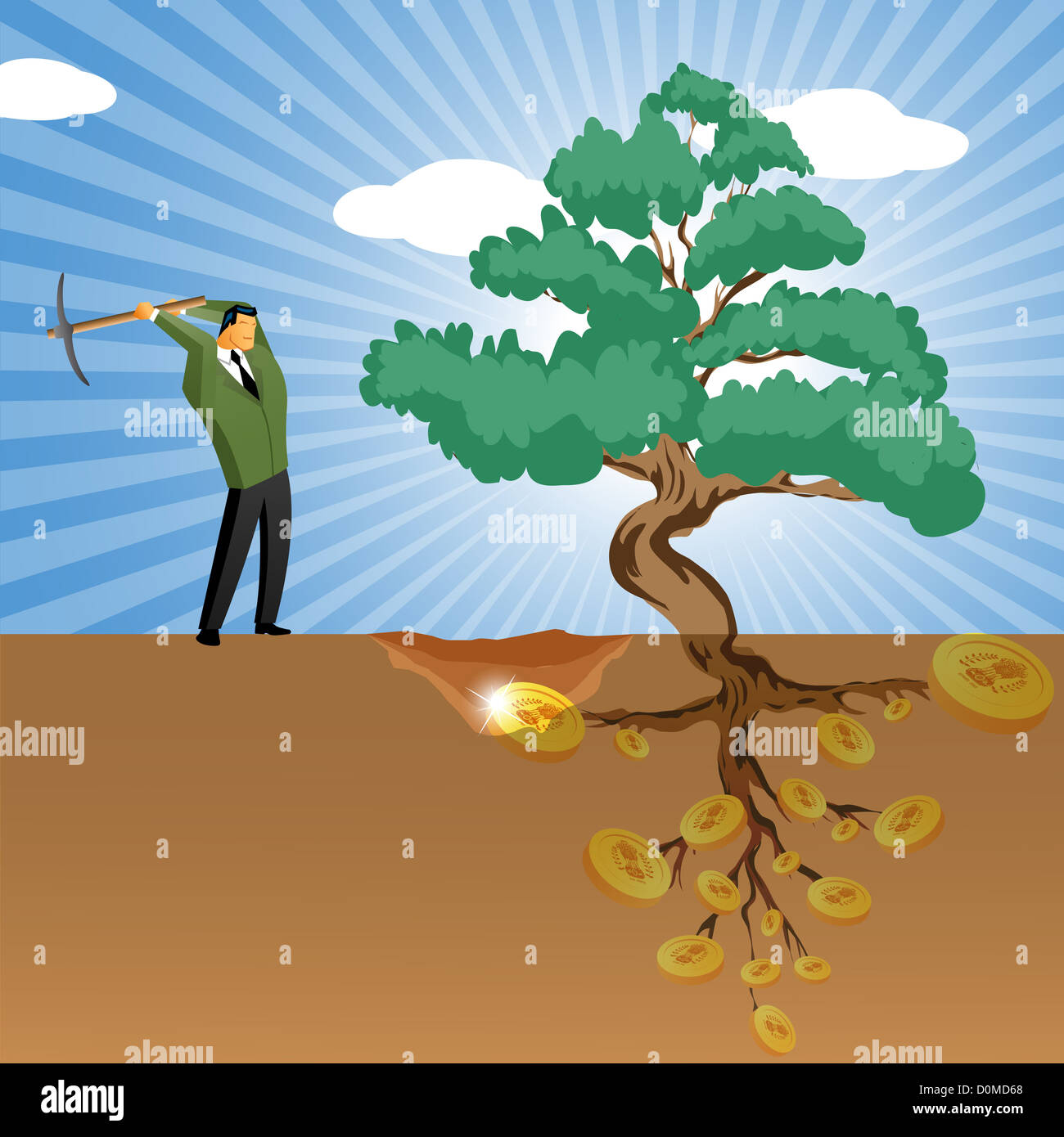 Person digging a well hi-res stock photography and images - Alamy