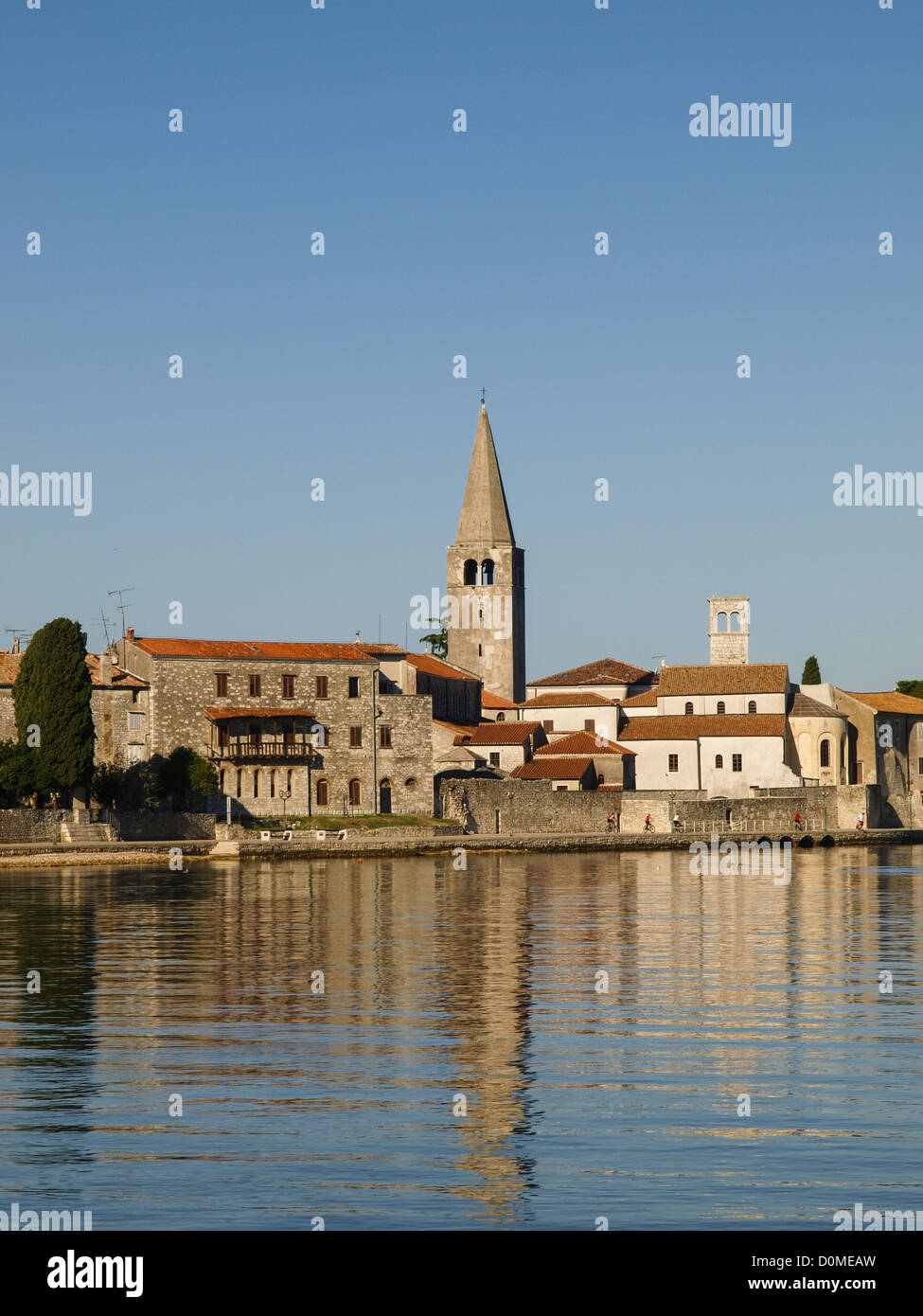 Porec, Euphrasius Basilika, Croatia, Istria Stock Photo