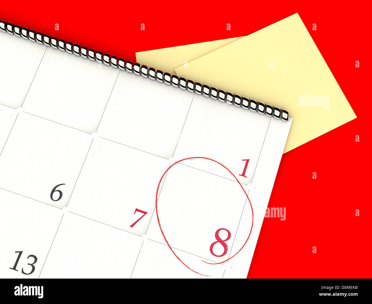 Diary Calendar Grid Computer Art Series Stock Photo Alamy