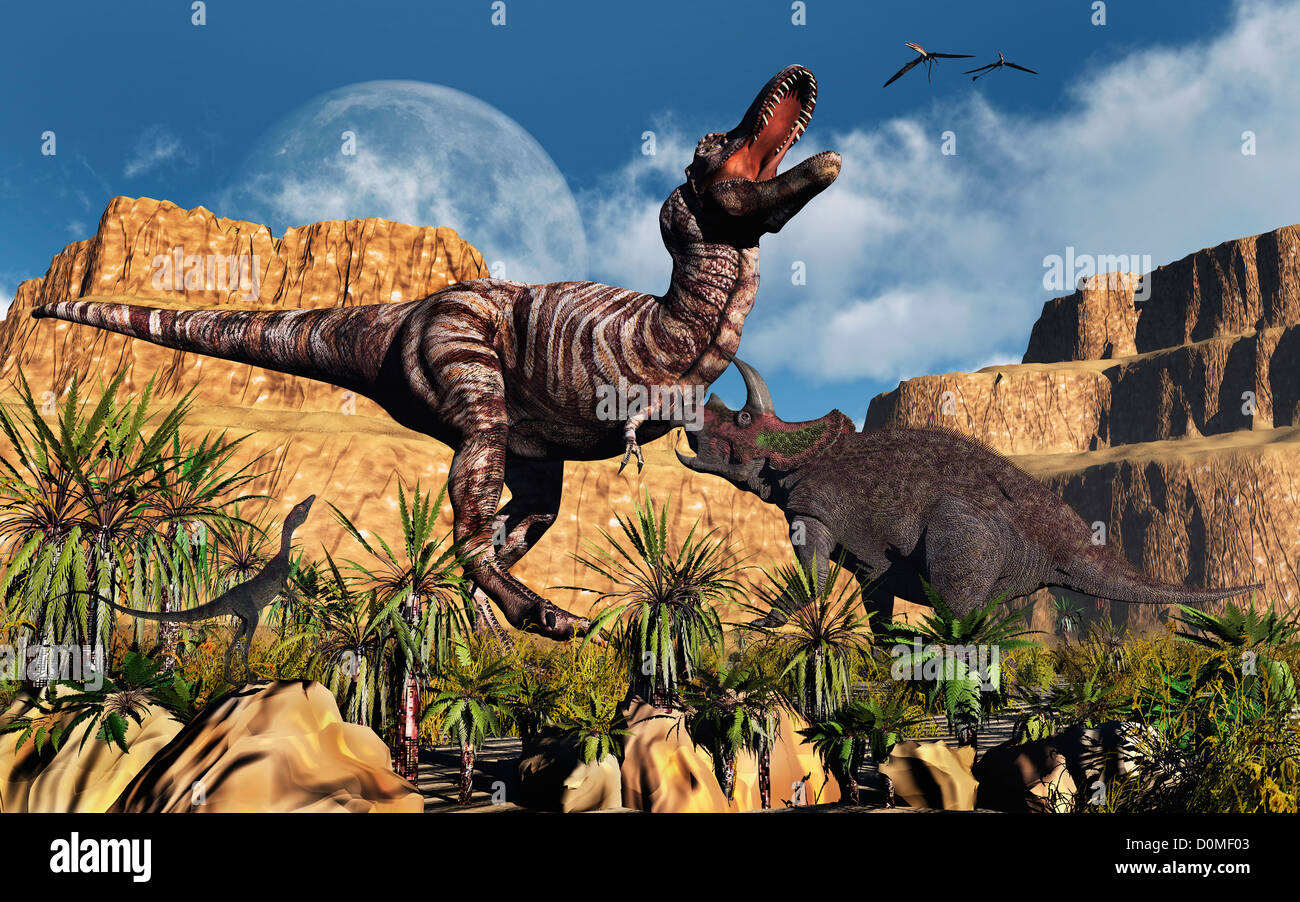 T-Rex Fights Triceratops – Apps no Google Play