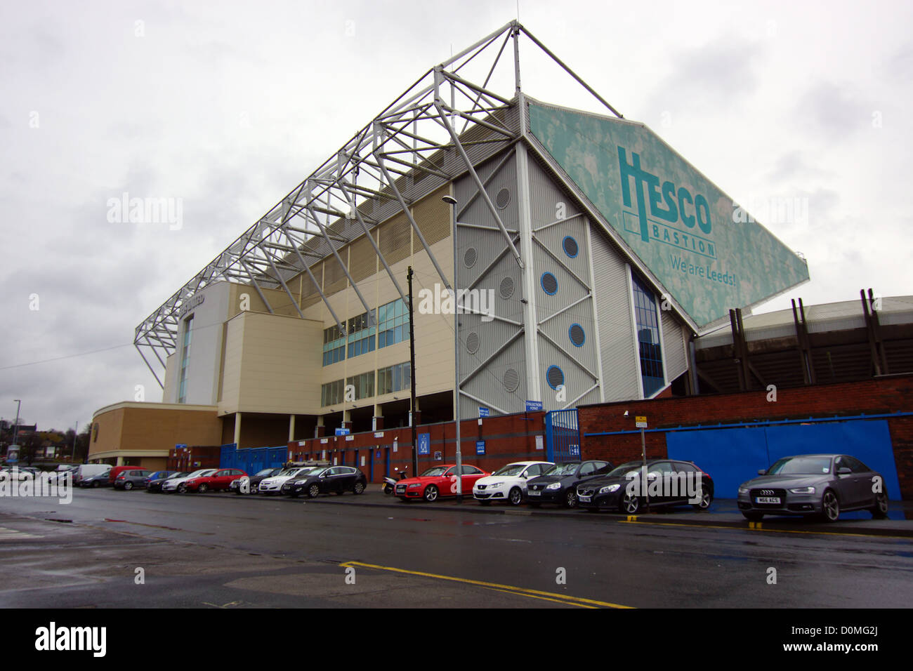 Leeds United Elland Road football ground Stock Photo