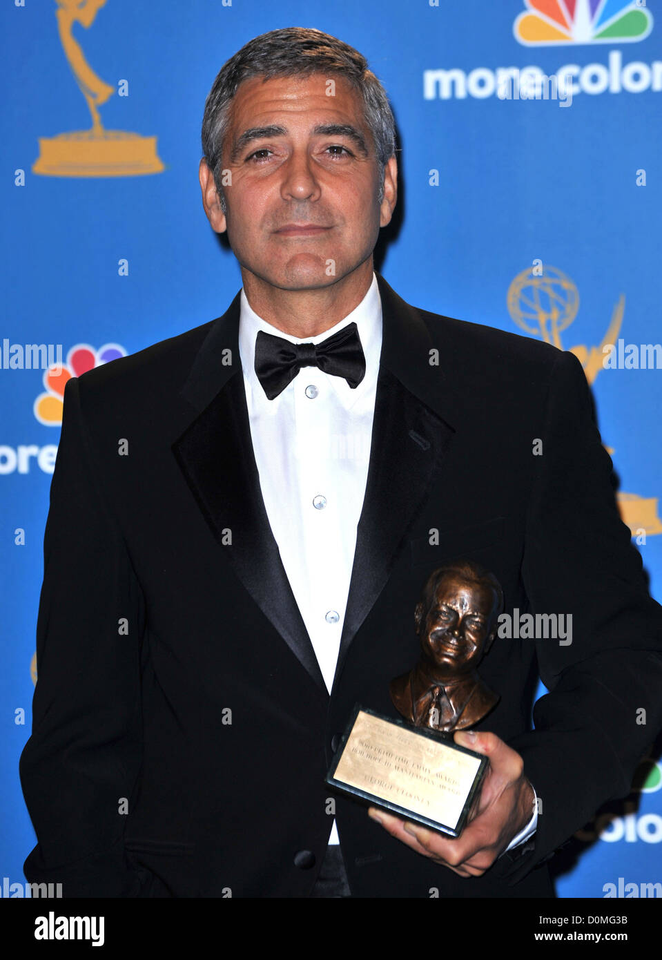 George Clooney 62nd Primetime Emmy Awards (The Emmys) held at the Nokia Theatre Press Room Los