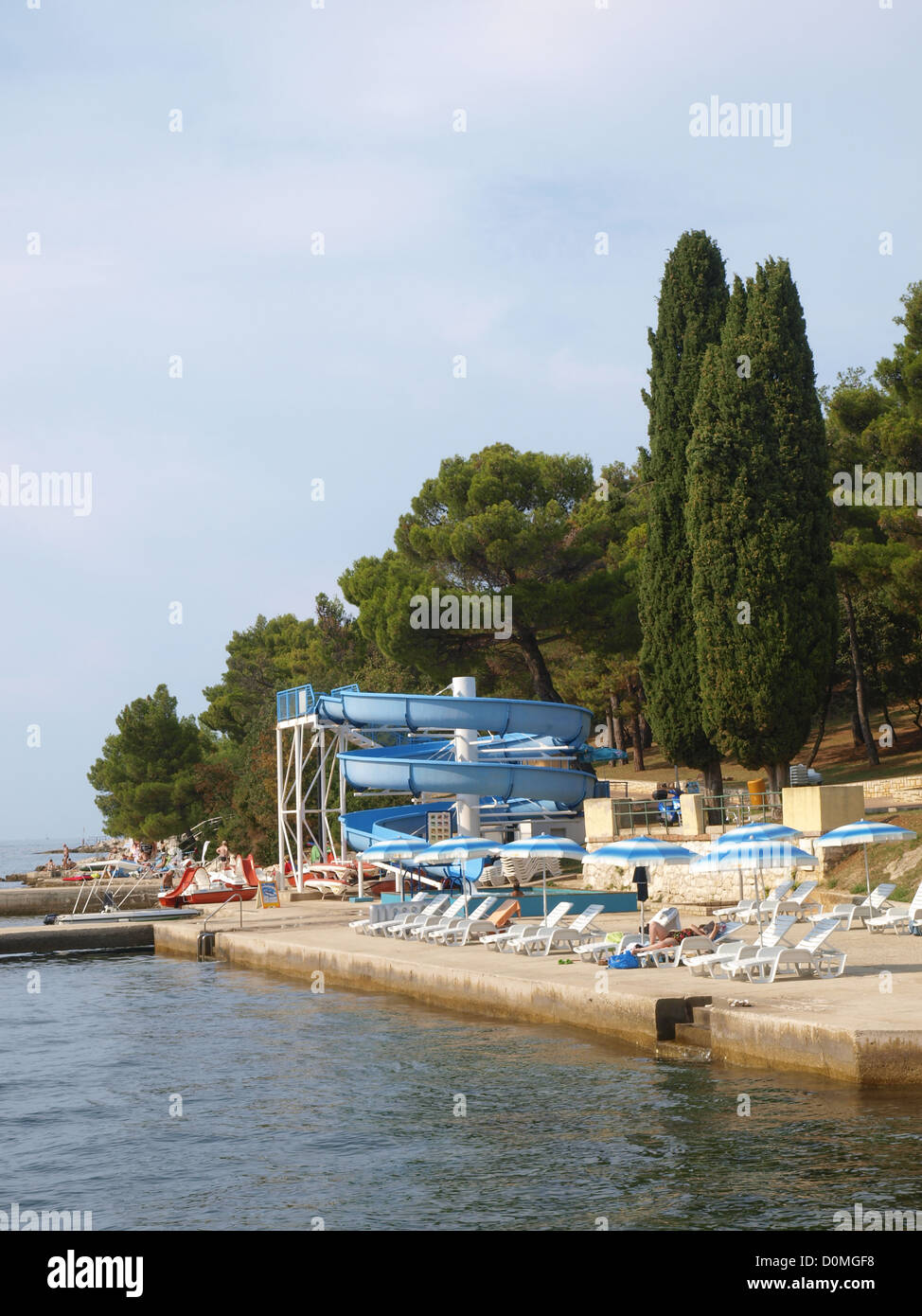 Plava Laguna, Croatia, Istria Stock Photo