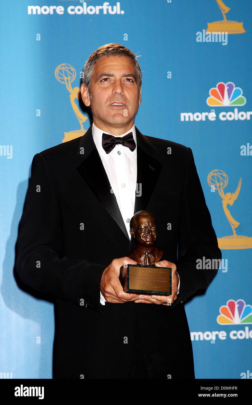 George Clooney 62nd Primetime Emmy Awards (The Emmys) held at the kia Theatre Press Room Los