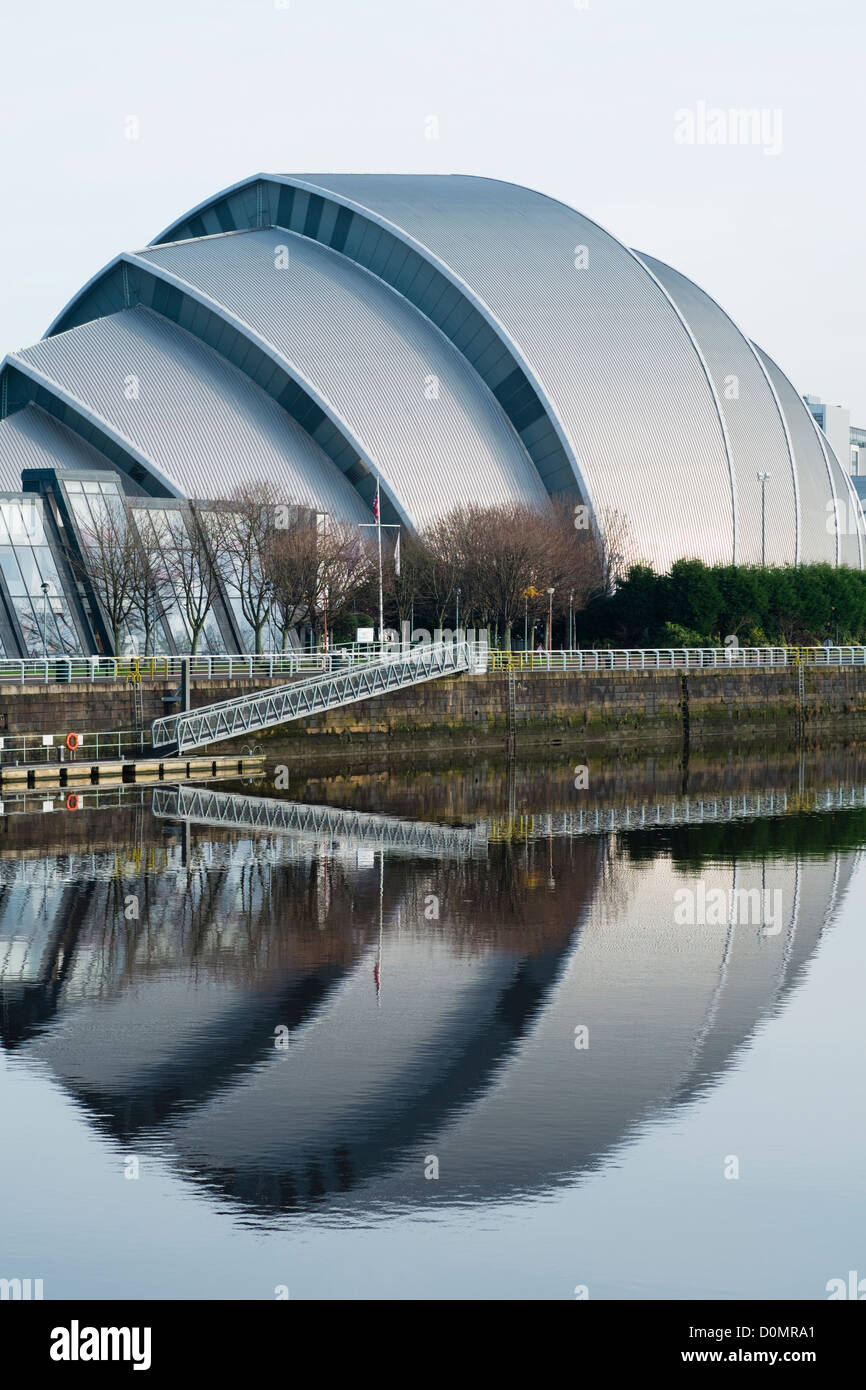 Clyde Auditorium at SECC or Scottish Exhibition and Conference Centre in Glasgow UK Stock Photo