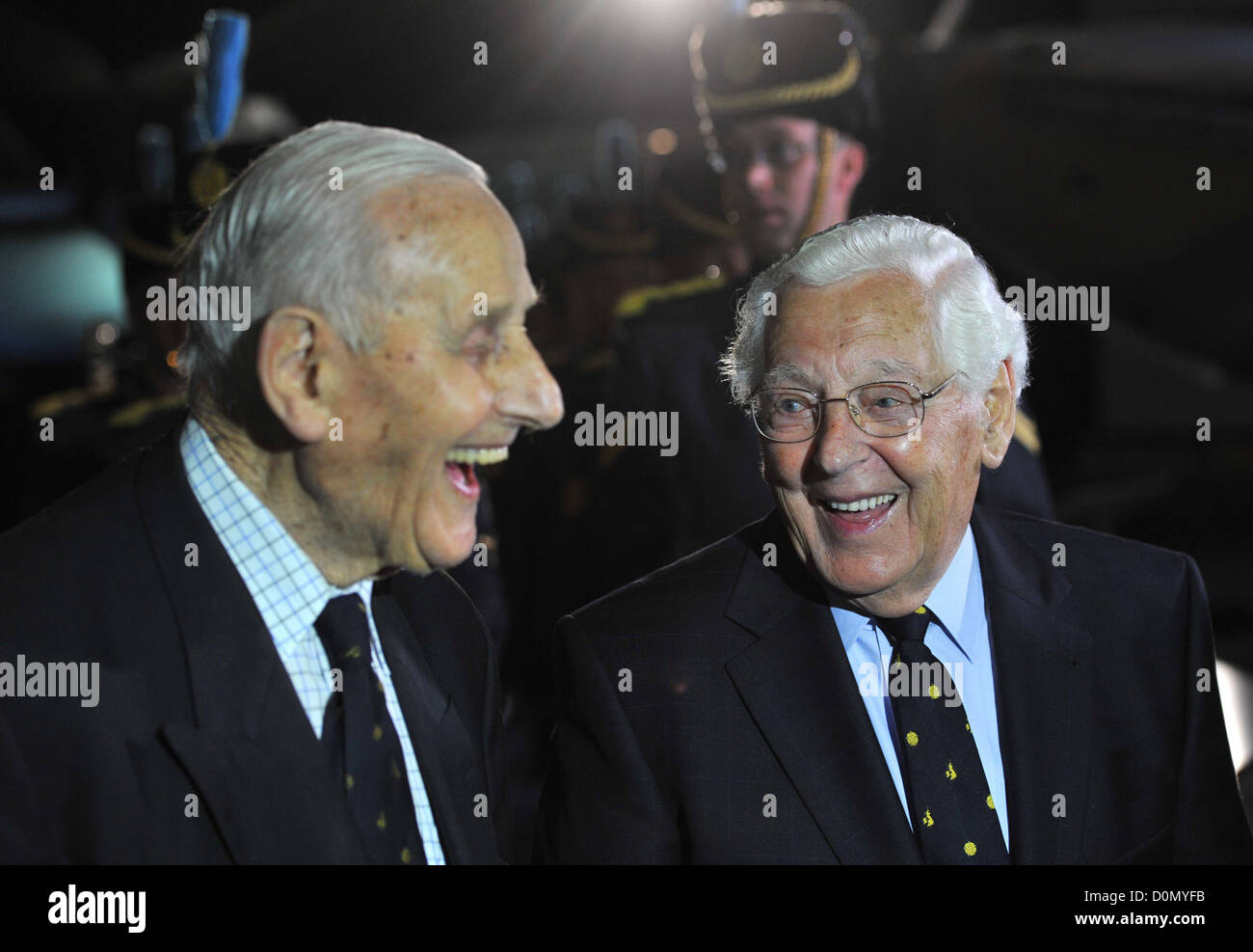 Flight Lieutenant Owen Burns (r) And Flight Lieutenant William Walker 