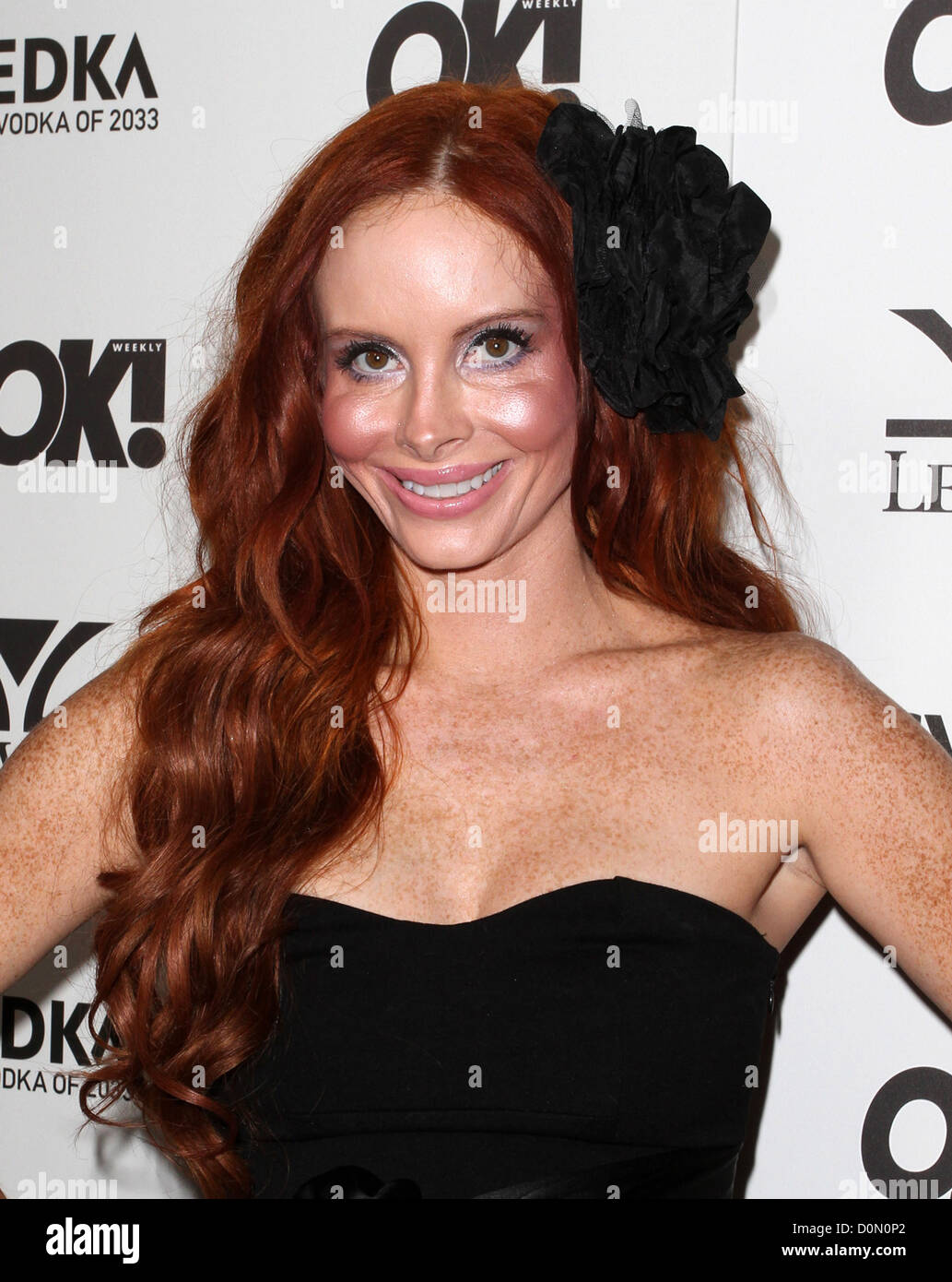 Hobe Rice Phoebe Price USA OK! magazine's th anniversary party five of five ...