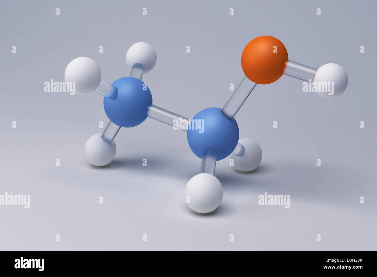 Ethanol ball stick model hi-res stock photography and images - Alamy