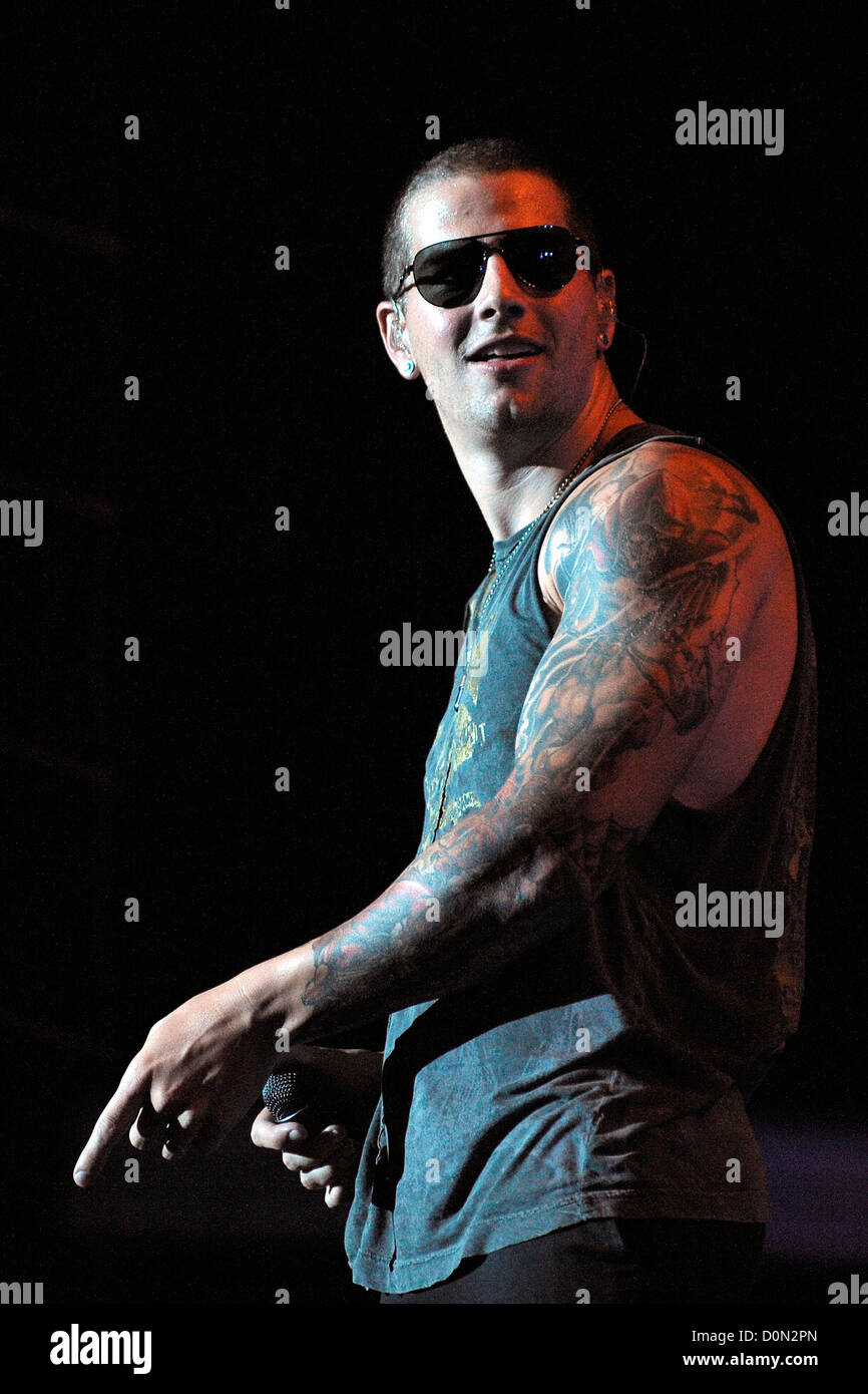 M.Shadows, aka Matthew Sanders, of 