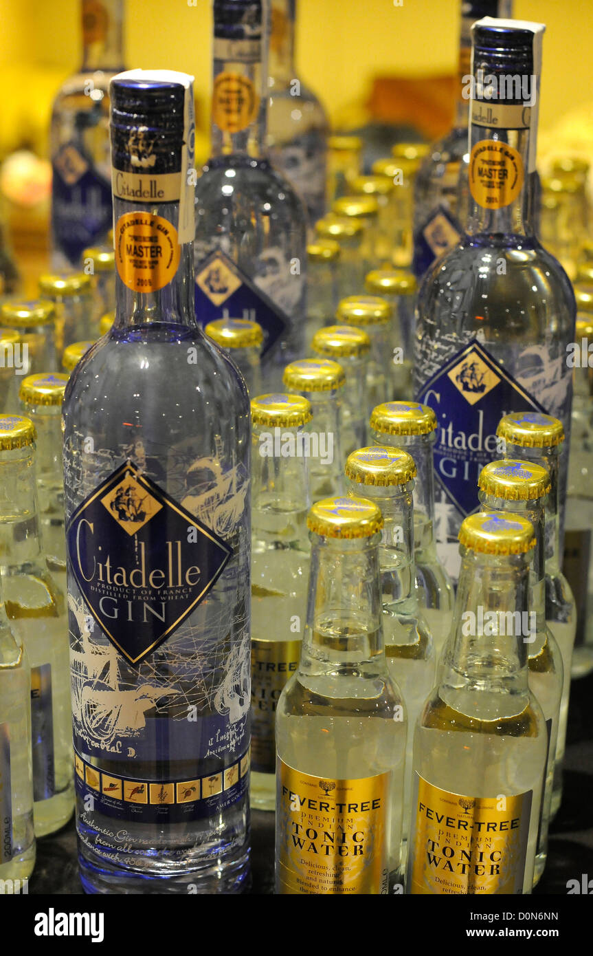 Citadelle Gin gourmet alcoholic drinks gin soda water Gin and tonic