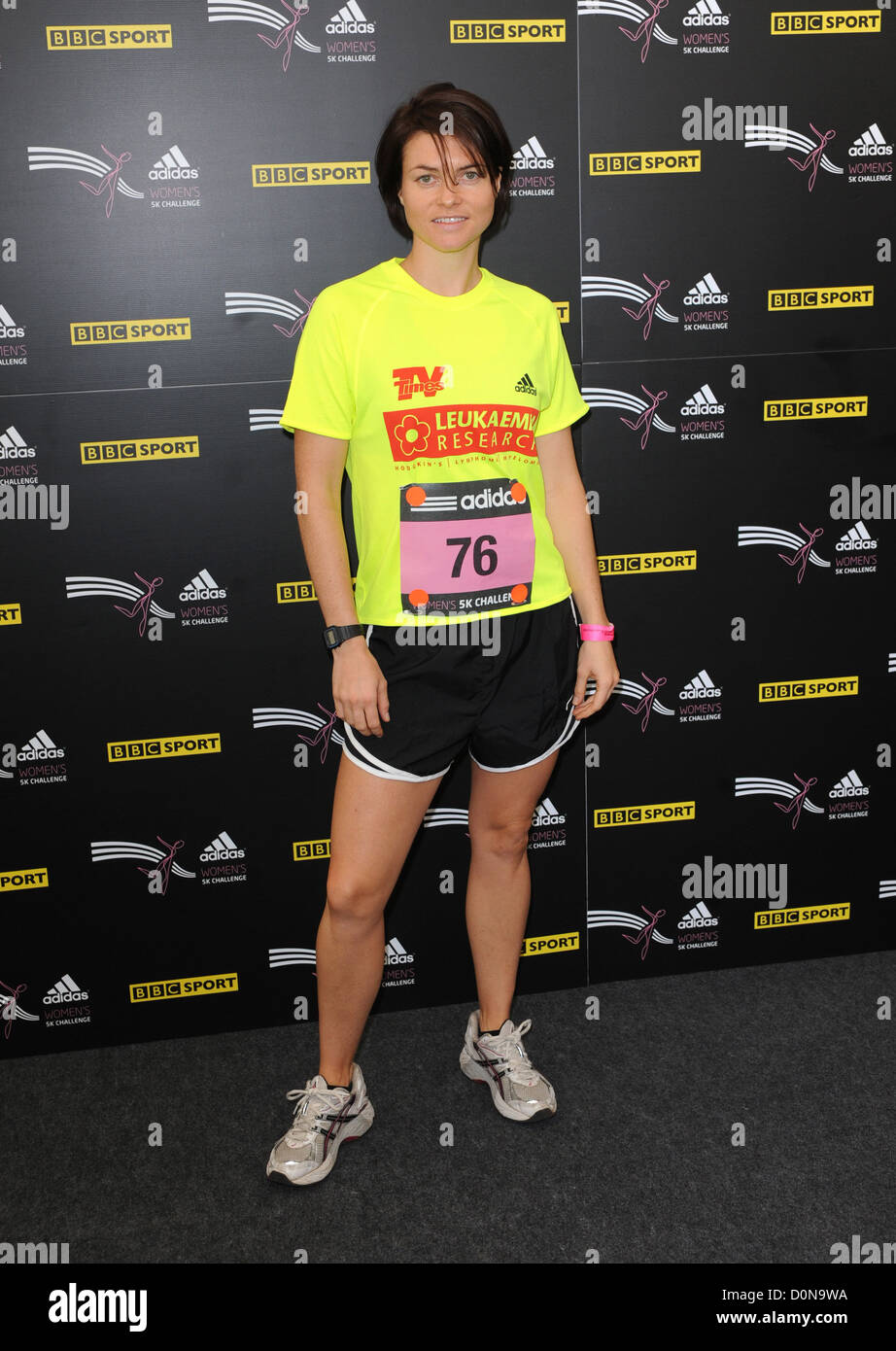 Holly Davidson at a photocall the Adidas Women's 5K Challenge in Hyde Park London, England - 05.09.10  Zak Stock Photo