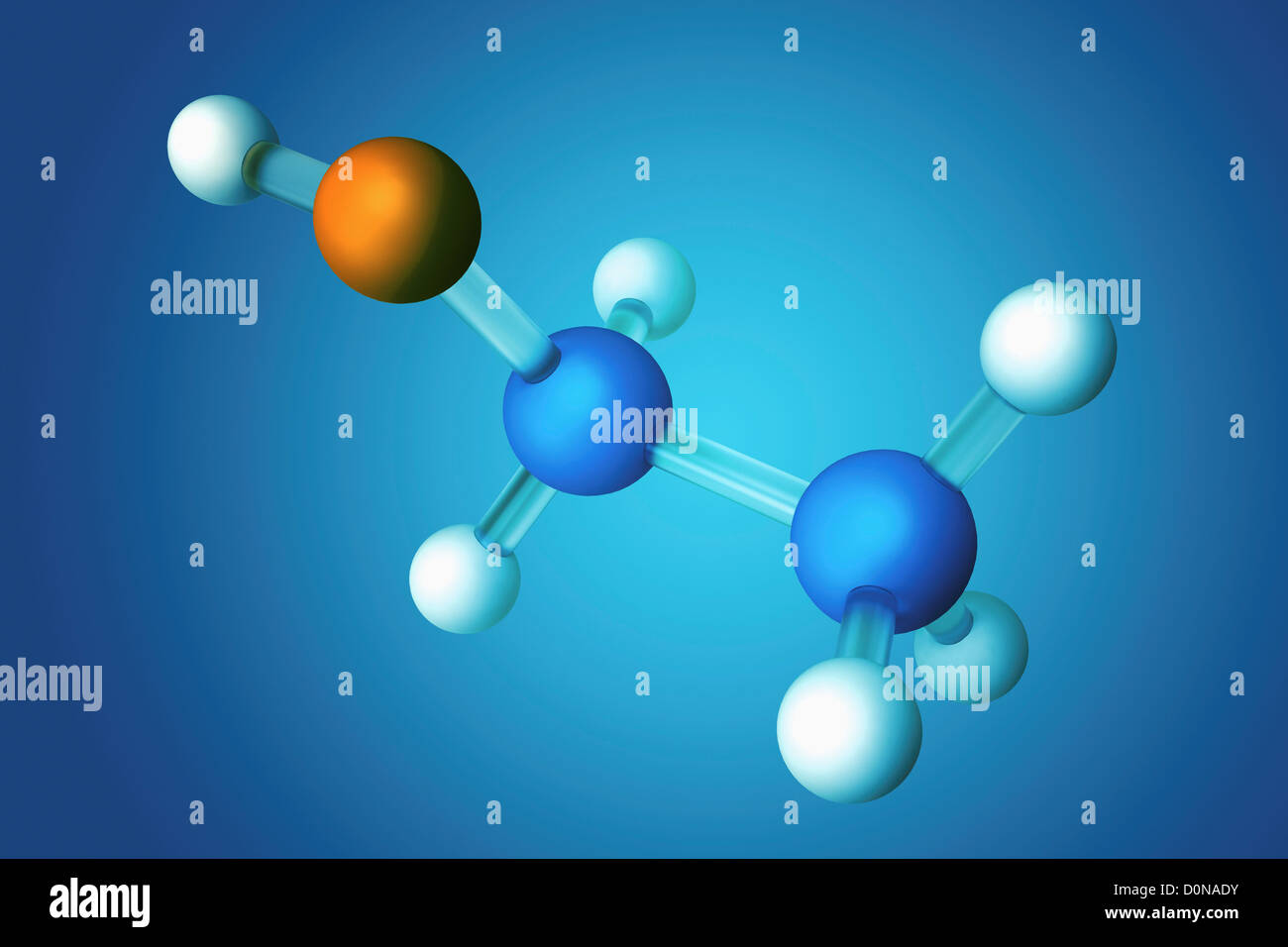 Ethanol ball stick model hi-res stock photography and images - Alamy