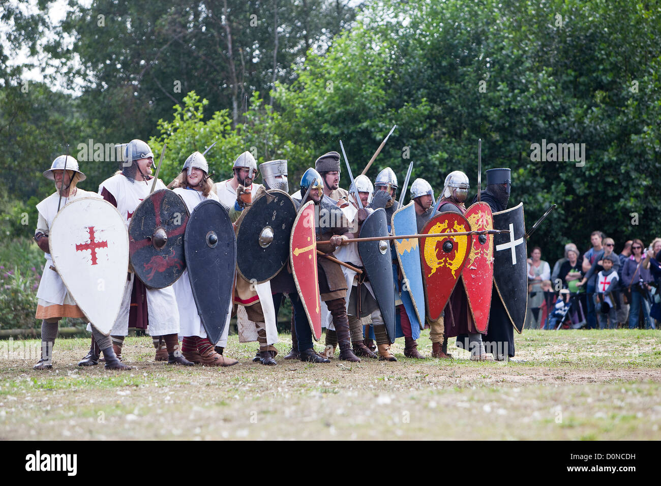 Saxon Norman Knights High Resolution Stock Photography and Images - Alamy