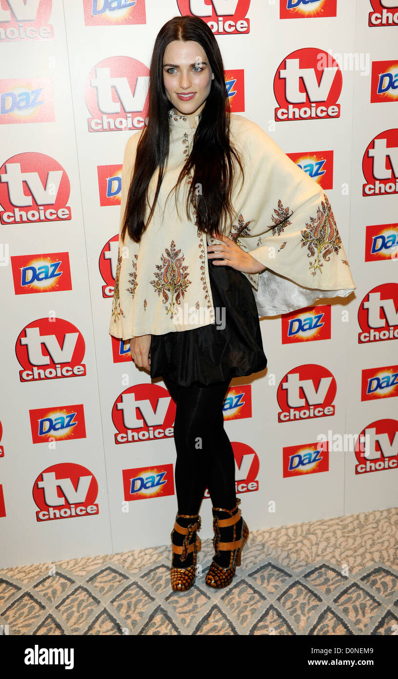 Katie McGrath TV Choice Awards 2010 at The Dorchester - arrivals London ...
