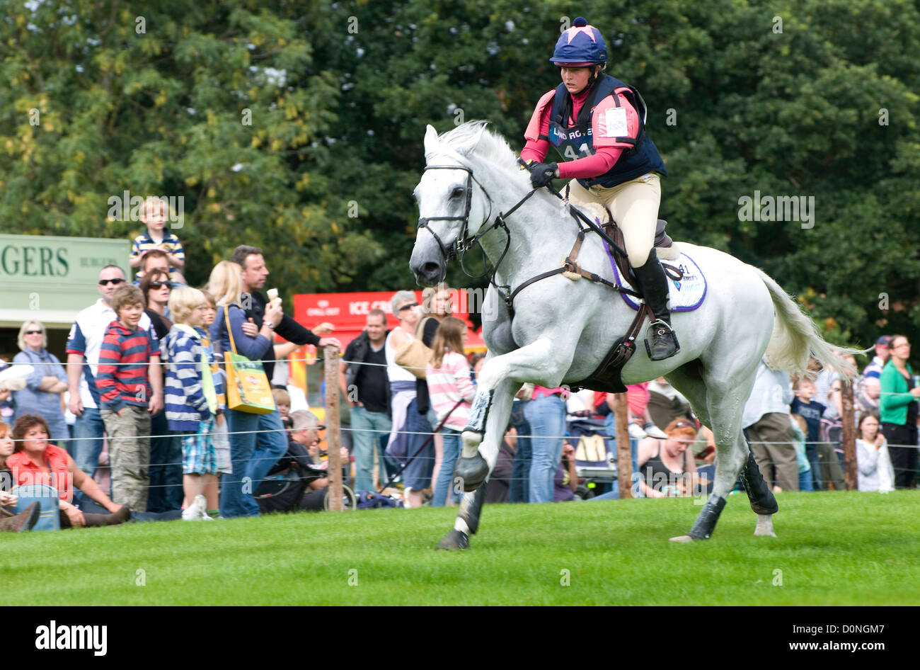 burghley house horse trials, lincolnshire, england Stock Photo Alamy