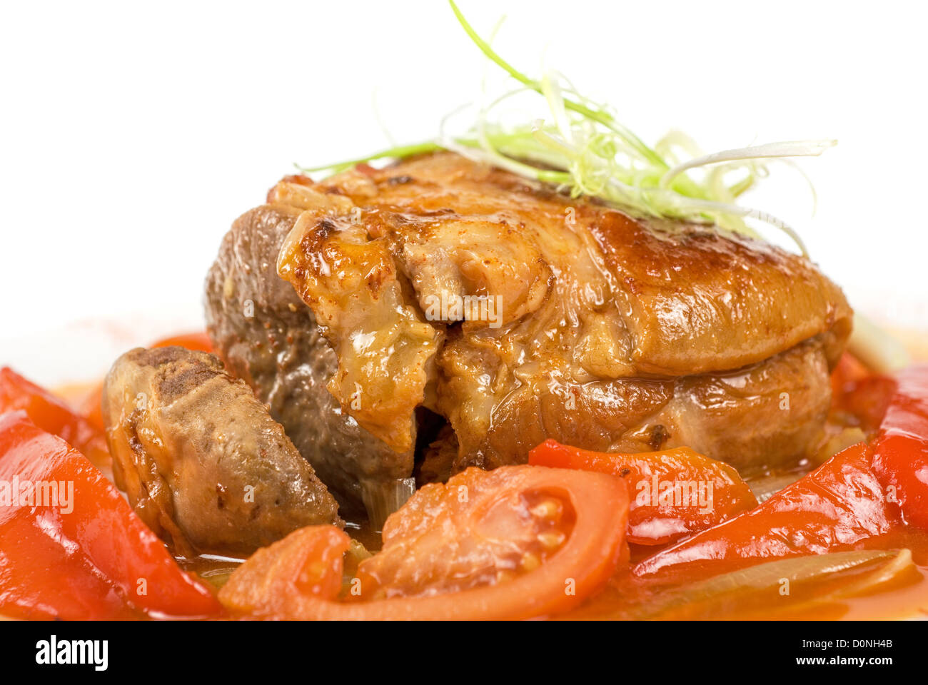 knuckle of veal Stock Photo Alamy