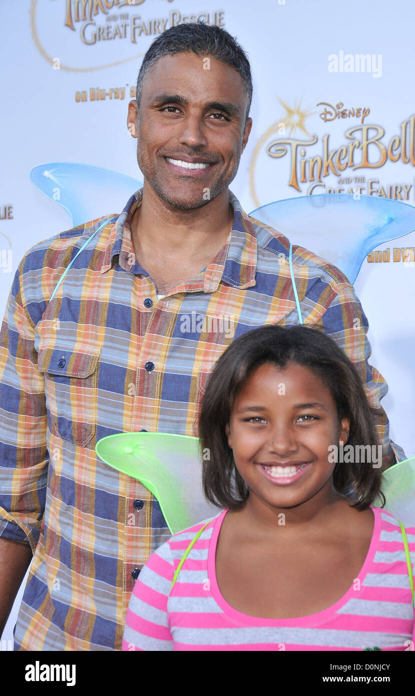 Rick Fox and daughter Sasha The Disney/Pixar Picnic-In-The-Park World ...