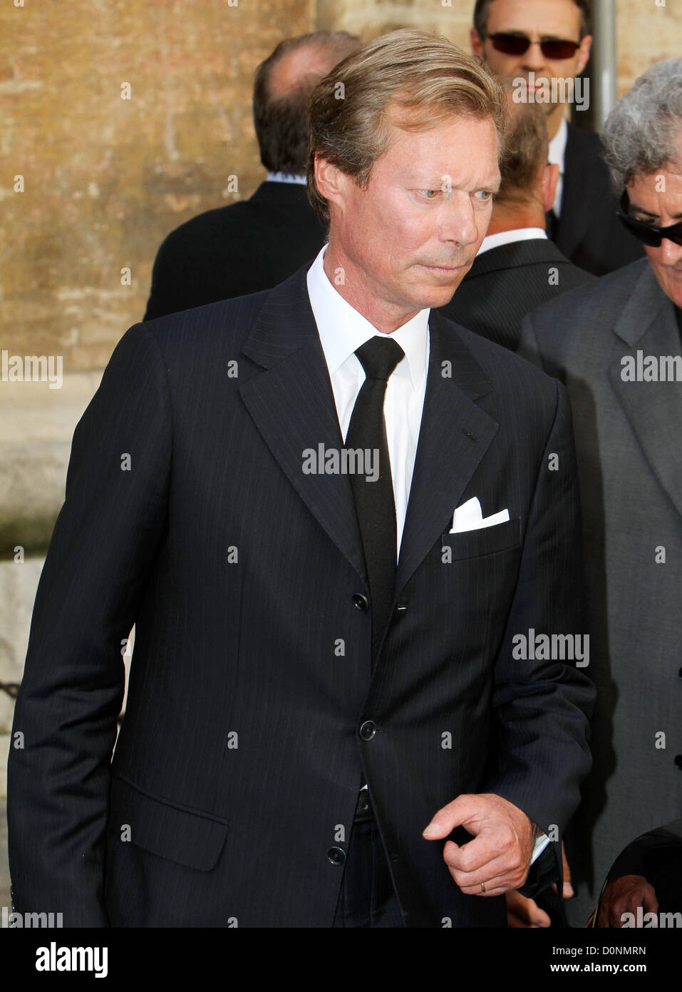 Grand Duke Henri of Luxembourg The funeral of Prince Carlos Hugo Palma ...