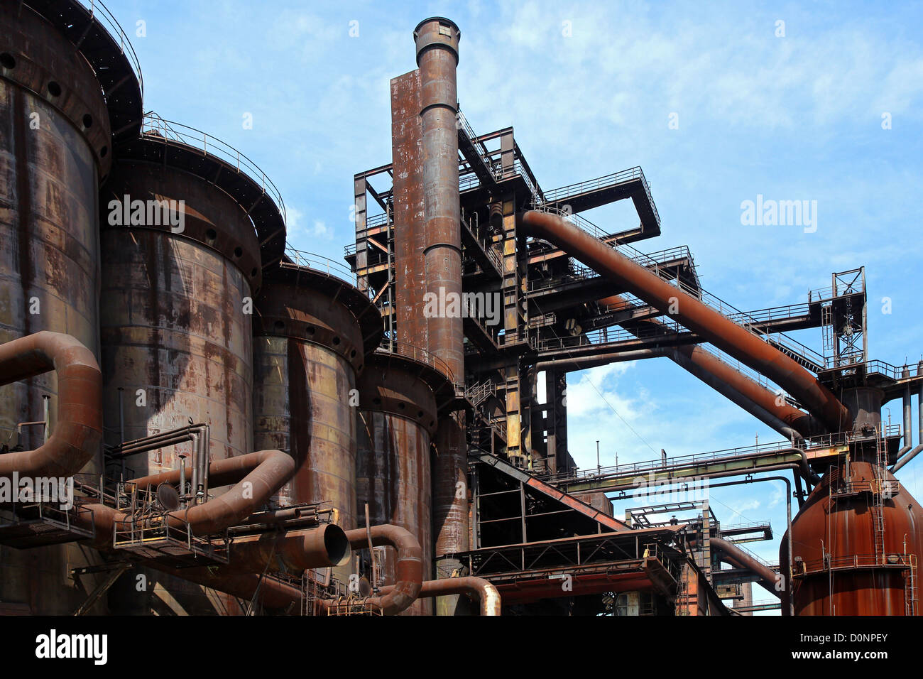 Old blast furnace hires stock photography and images Alamy
