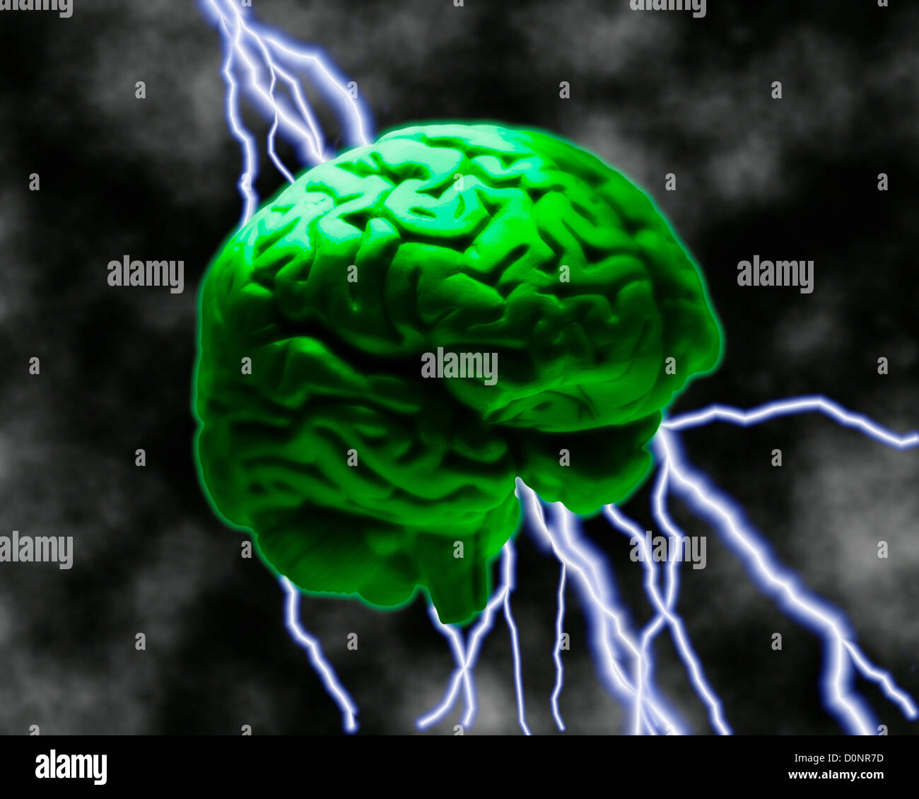 Green brain. Мозг зеленого цвета. Неврология. Мозг неон. Электричество в головном мозге.