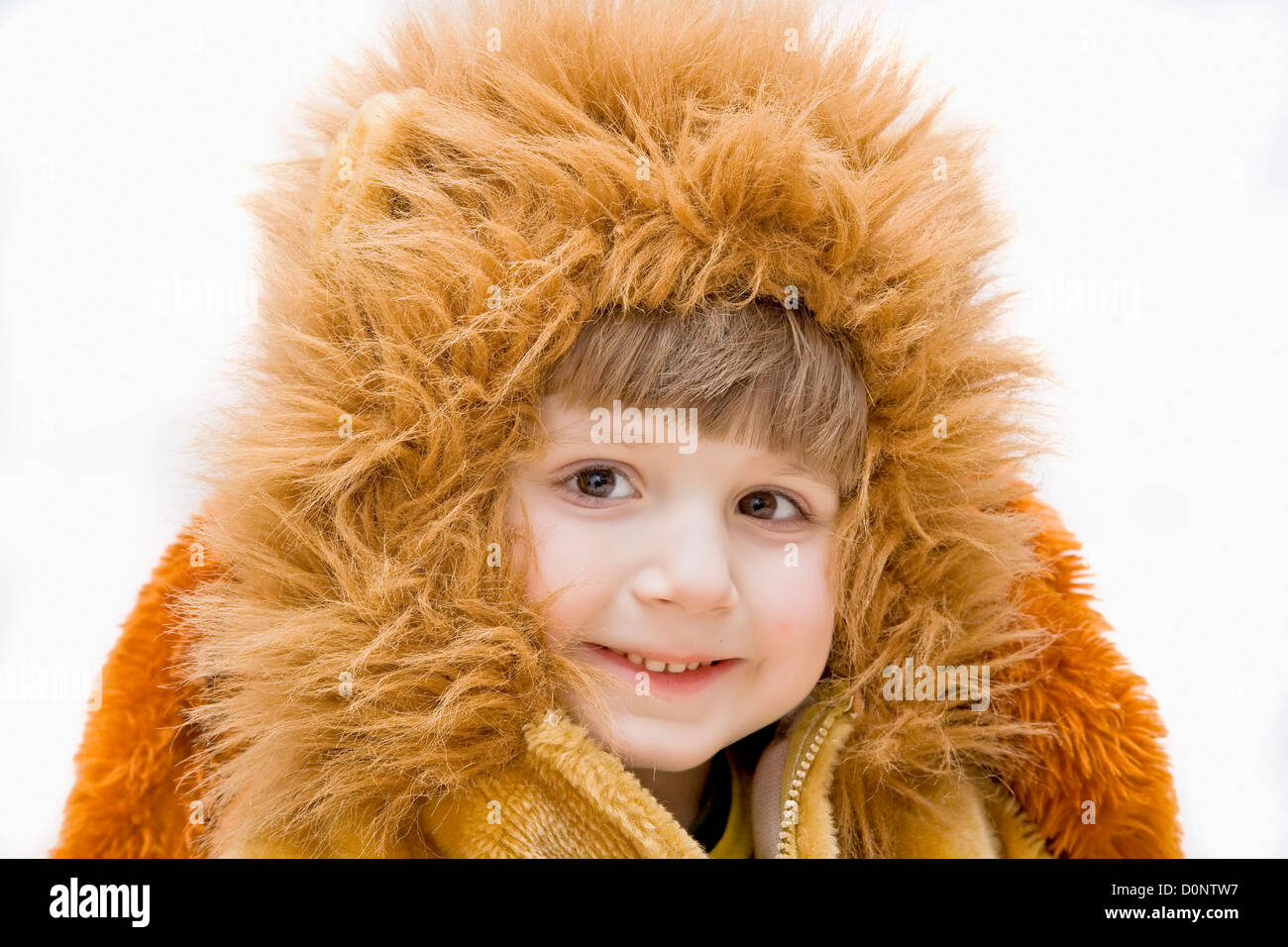 Boy in carnival costume - lion Stock Photo - Alamy