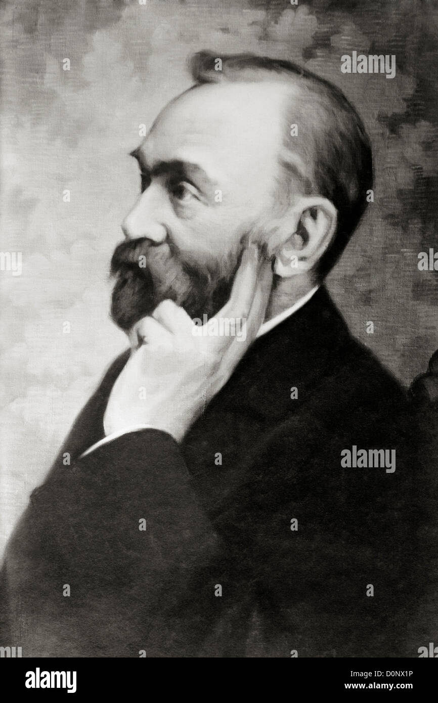 Alfred Nobel Stock Photo